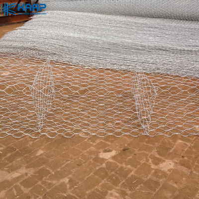 Galvanized Iron Wire Woven Gabion Baskets Retaining Wall