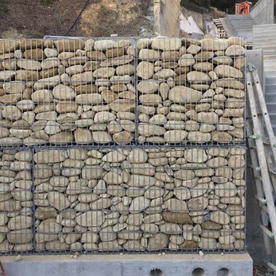 Iron Steel 5mm Slope Protection Welded Mesh Gabion Wall