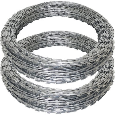 Galvanised Bto-18 Prison Safe Barbed Wire Razor Wire