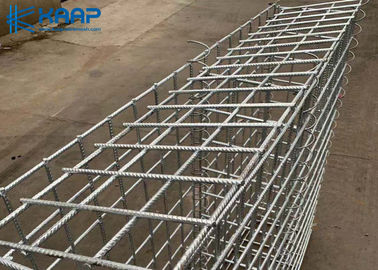 Low Carbon Galvanised Gabion Baskets ISO9001 SGS Certification Easy Installation