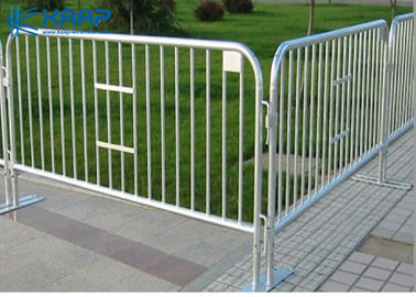 Public Area Temporary Steel Mesh Fencing Iron Wire Control Large Gatherings