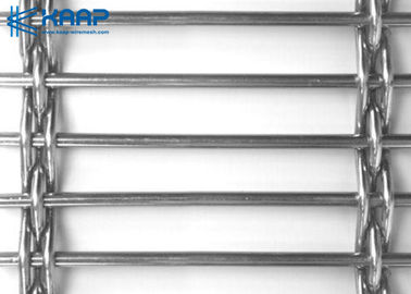 Fireproof  Decorative Wire Mesh Panels Easy Installation Economical Light Weight