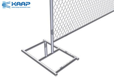 Commercial Chain Link Fence , Chain Wire Mesh Flat Surface High Practicality