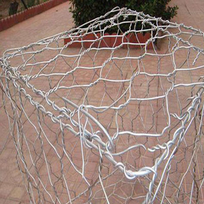 Woven 2.7mm Hexagonal Wire Mesh Gabion Baskets