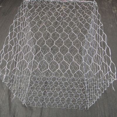 2.7mm Wire 80x100mm Hole Galvanized Gabion Wall Baskets