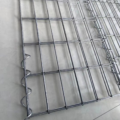 1m Width Iso Galvanized Wire Stone Cages Gabions