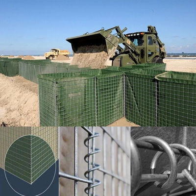 Galvanized Military Mil7 6mm Hesco Containers