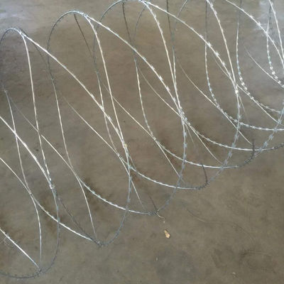 Galvanized Bto-22 Concertina Fence Razor Barbed Wire