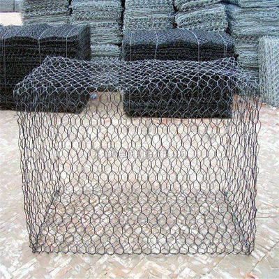 1m Hexagonal Welded Woven 3.4mm Galfan Gabion Baskets