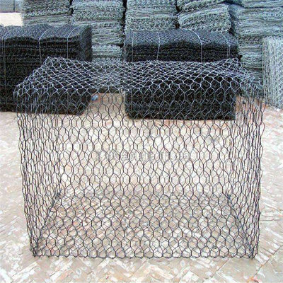 Hot Galvanized 2mm Hexagonal Woven Gabion Baskets