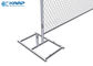 Commercial Chain Link Fence , Chain Wire Mesh Flat Surface High Practicality