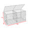 Hexagonal Stainless Wire 2.2mm Filling Gabion Baskets Fence