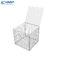 4mm Wire Square Hole Stone Cage Stacking Gabion Baskets